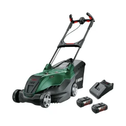 BOSCH PLÆNEKLIPPER AKKU 36,0 V MED BATTERI OG LADER