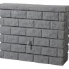 GARANTIA ROKY 400 L REGNVANDSBEHOLDER 40 X 120 X 100 CM GRÅ GRANIT