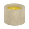GARDEN LIFE UDENDØRS STEARINLYS BETON GRÅ Ø8,5XH 6,8 CM