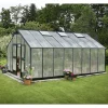 JULIANA GARTNER EKSKL. SOKKEL DRIVHUS 10 MM POLY ANTRACIT 21,4 M2