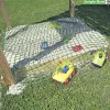 JUNGLE GYM SANDKASSENET 150 X 160 CM GRØN PLAST