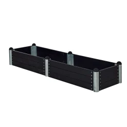PLUS PIPE 10A HØJBED SORT 36 X 80 X 280 CM